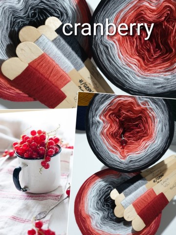 Cranberry Yarn Cake